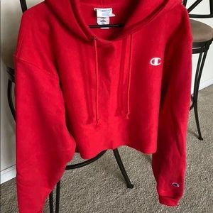 Champion Crop Hoodie